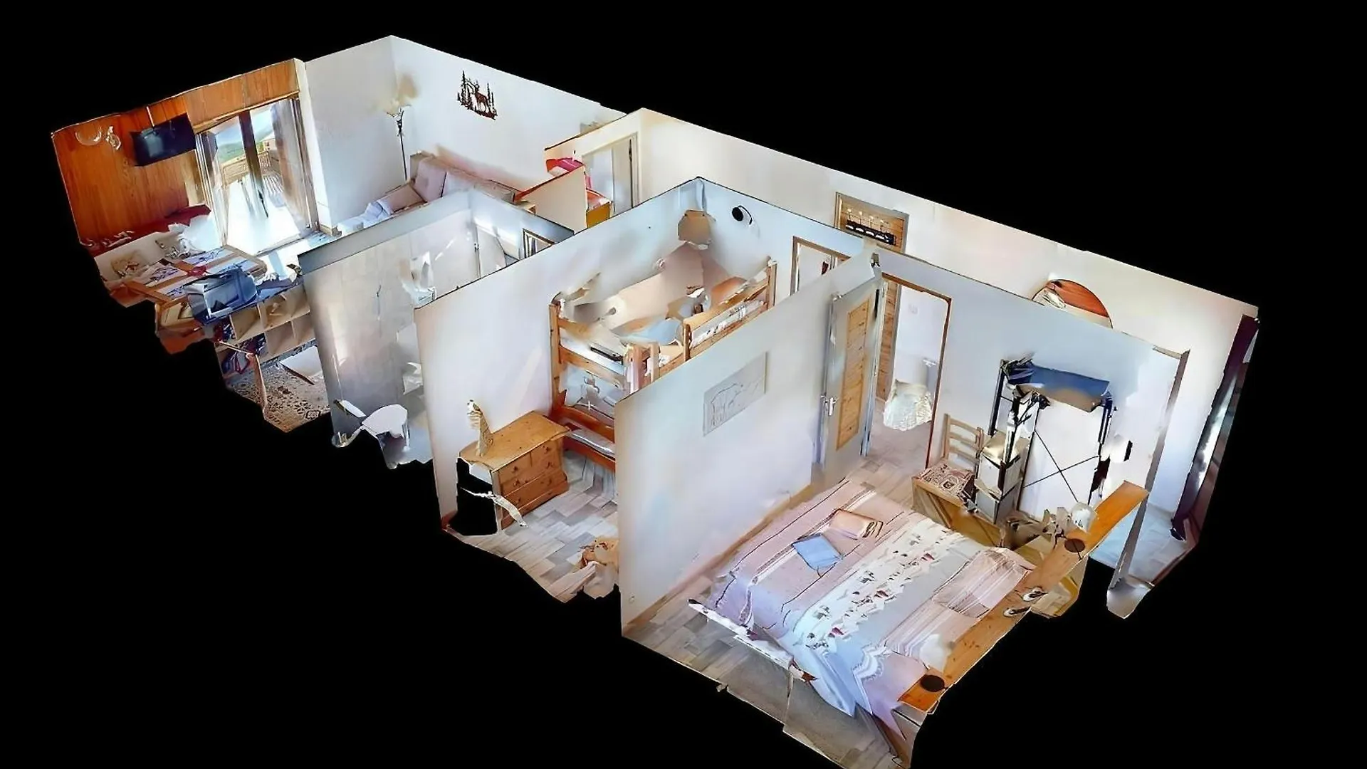 Appartement Casa-La Lobio Foot Of The Slopes Breathtaking Views 4P à Saint-Vérand